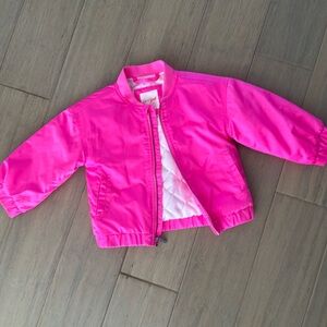 Cat & Jack neon pink jacket 18 mos